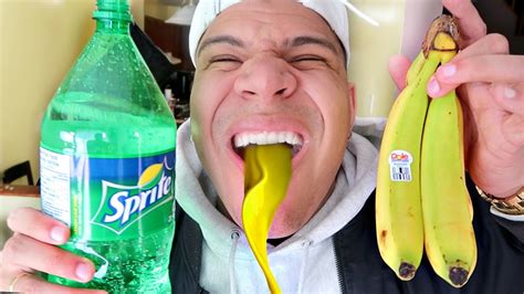 why does banana and sprite make you vomit|banana and sprite challenge explained.